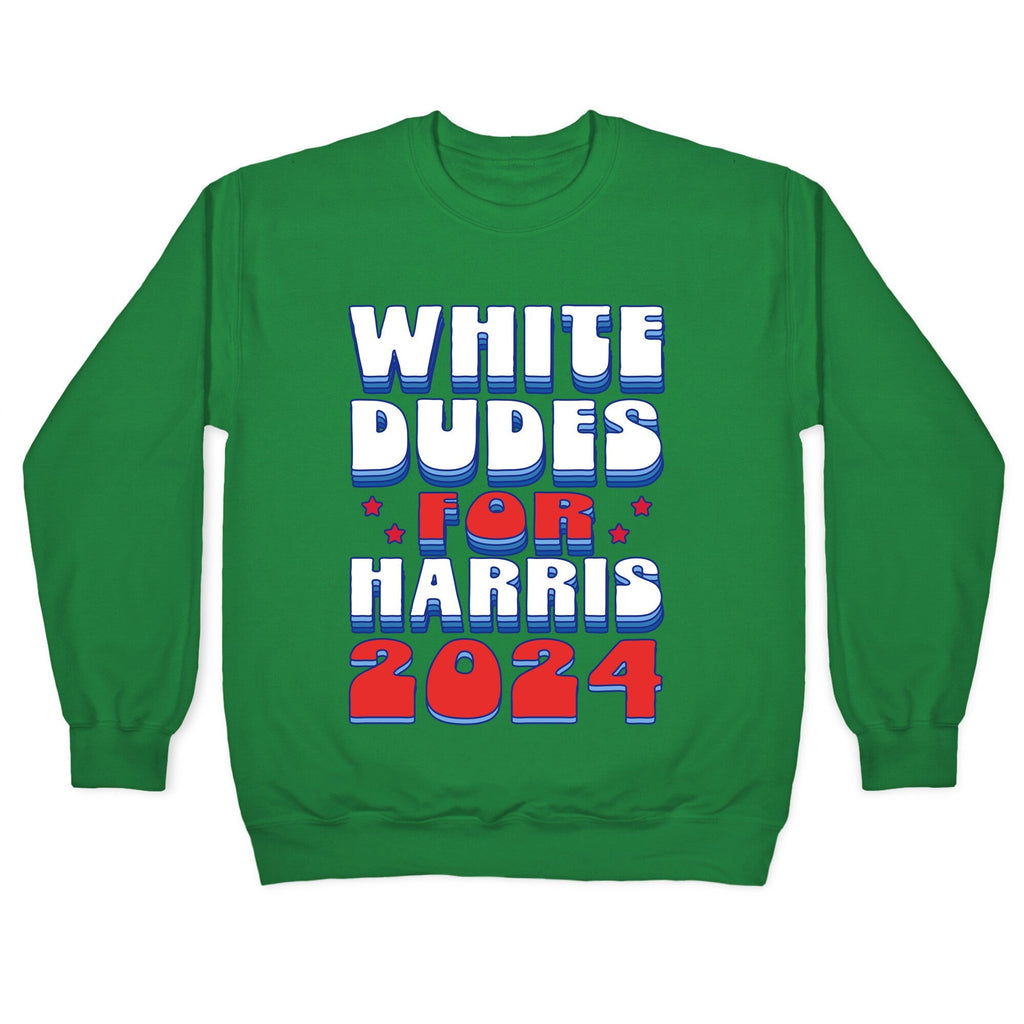 White Dudes for Harris Crewneck Unisex