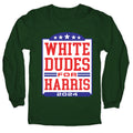White Dudes for Harris 2024 Longsleeve Tee Unisex