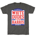 White Dudes for Harris 2024 Unisex Triblend Tee Unisex