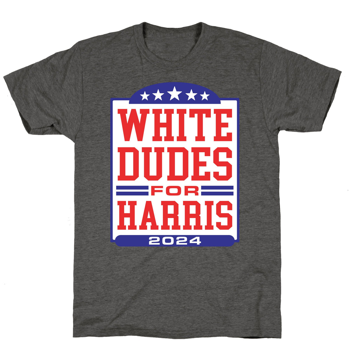 White Dudes for Harris 2024 Unisex Triblend Tee Unisex