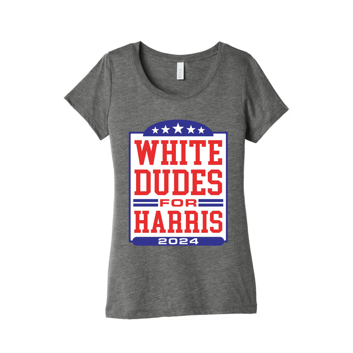 White Dudes for Harris 2024 Womens Triblend Tee Unisex
