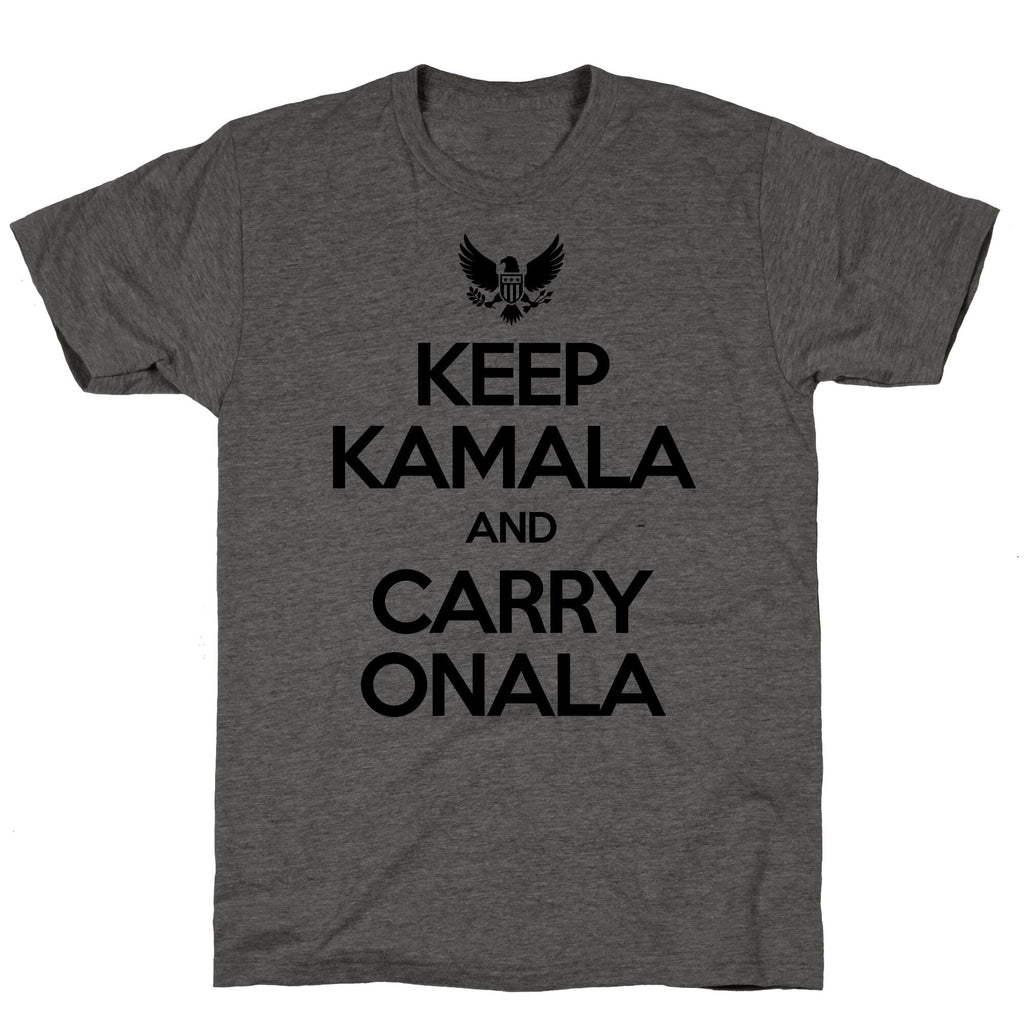 Keep Kamala and Carry Onala Unisex Triblend Tee Unisex