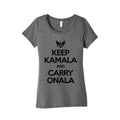Keep Kamala and Carry Onala Womens Triblend Tee Unisex