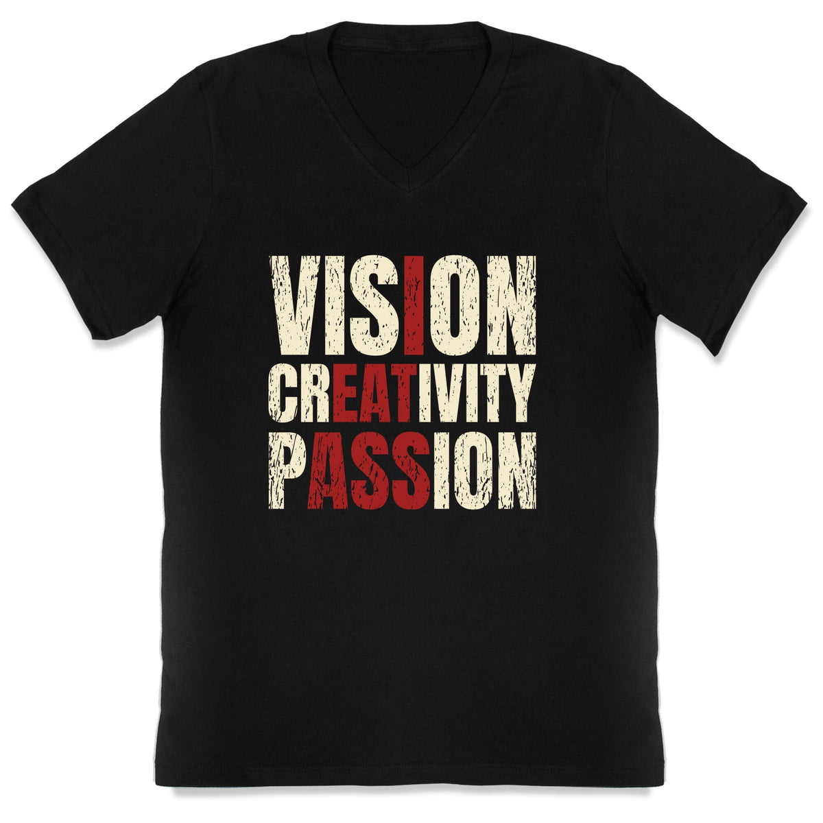 Vision Creativity Passion V-Neck Unisex