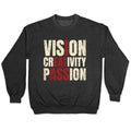 Vision Creativity Passion Crewneck Unisex