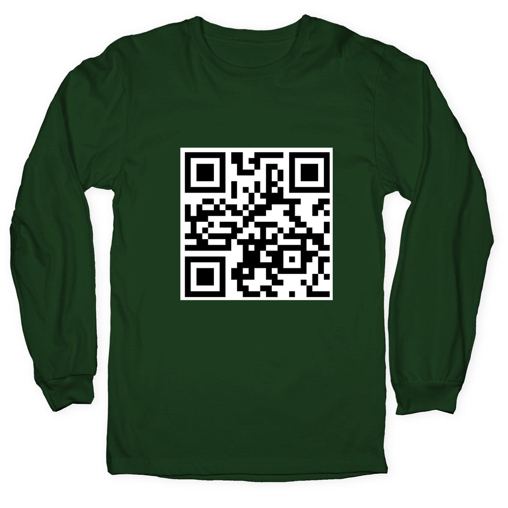 QR Code Longsleeve Tee Unisex