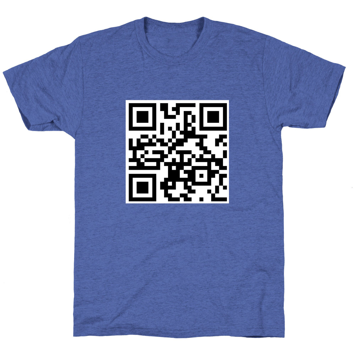 QR Code Unisex Triblend Tee Unisex