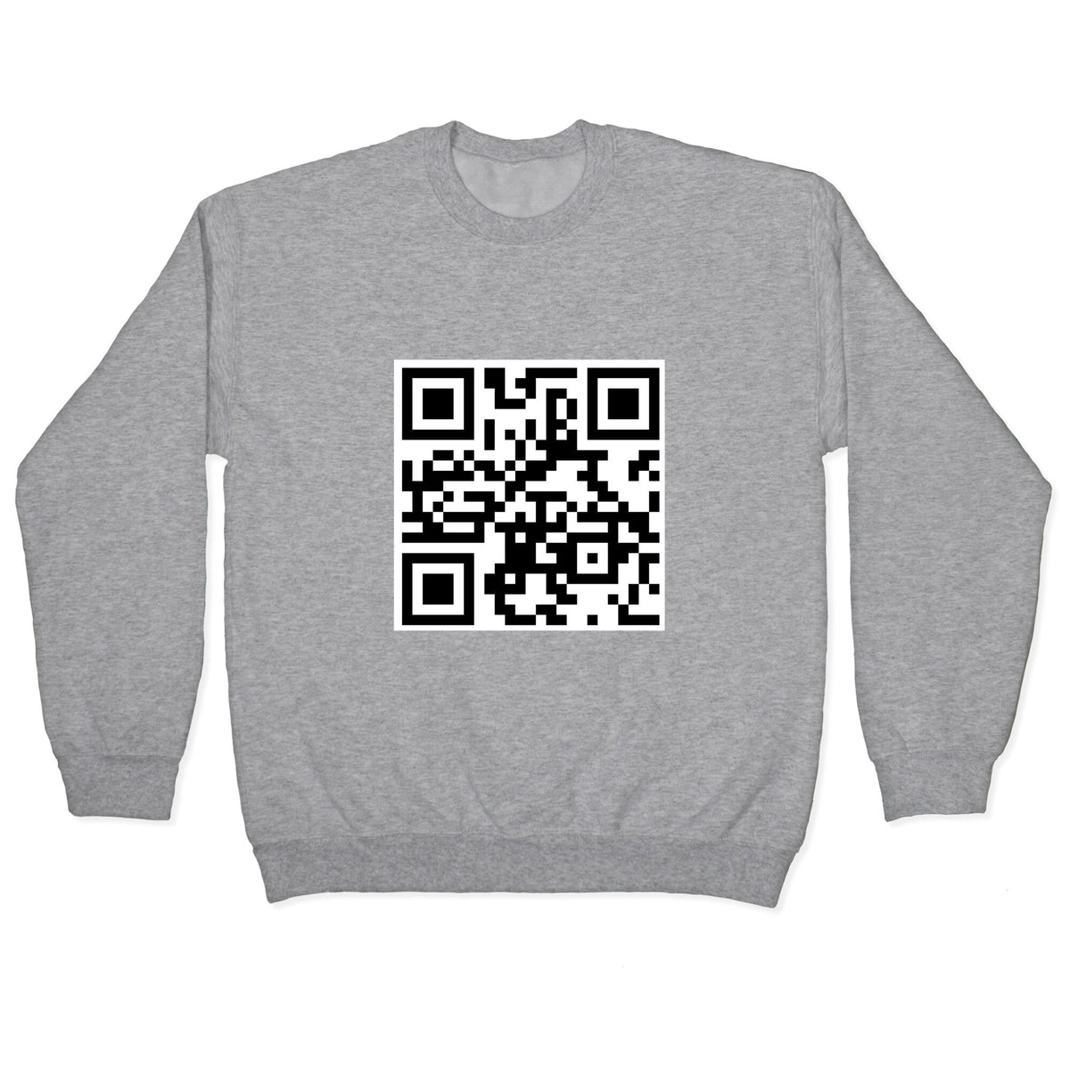 QR Code Crewneck Unisex