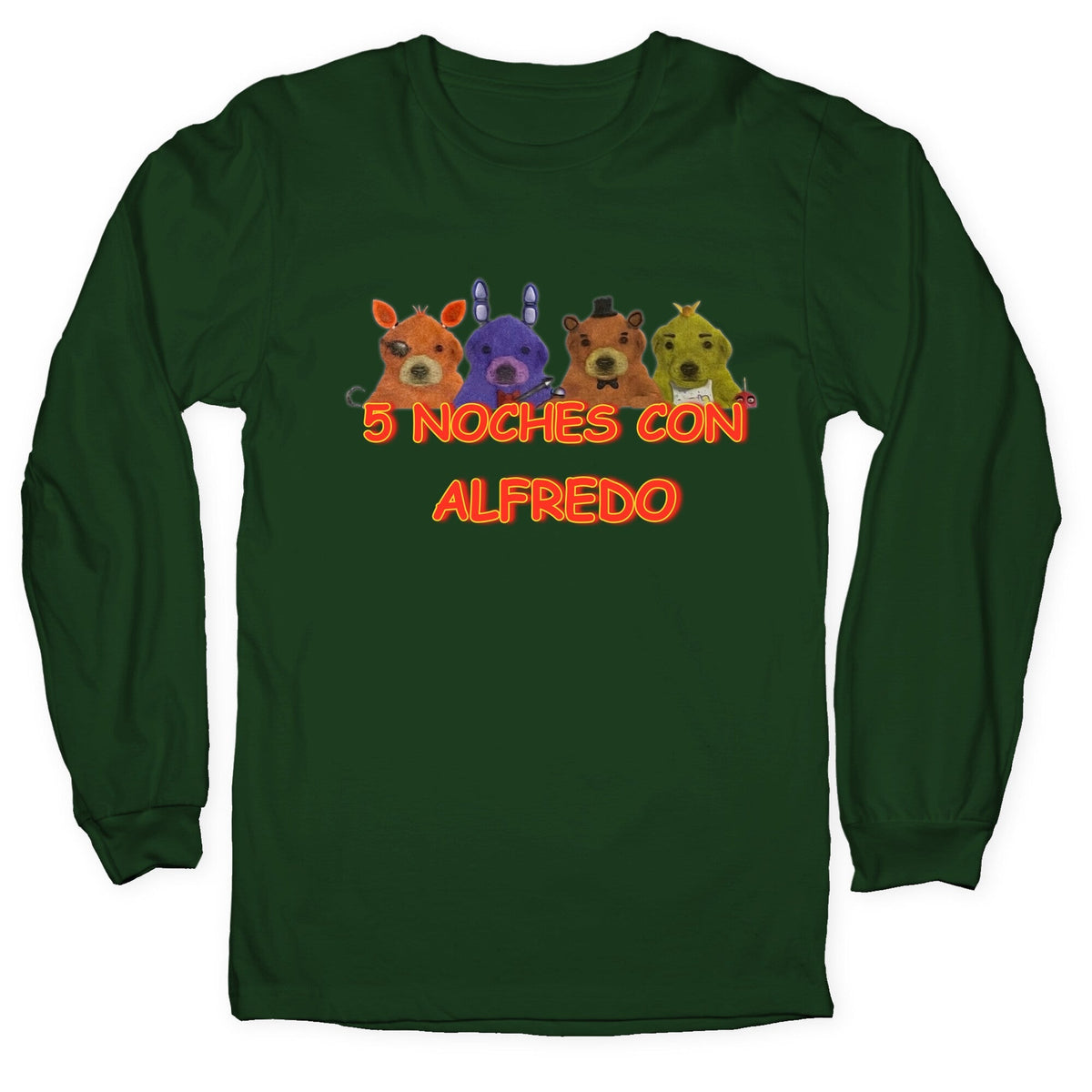 5 Noches Con Alfredo Longsleeve Tee Unisex