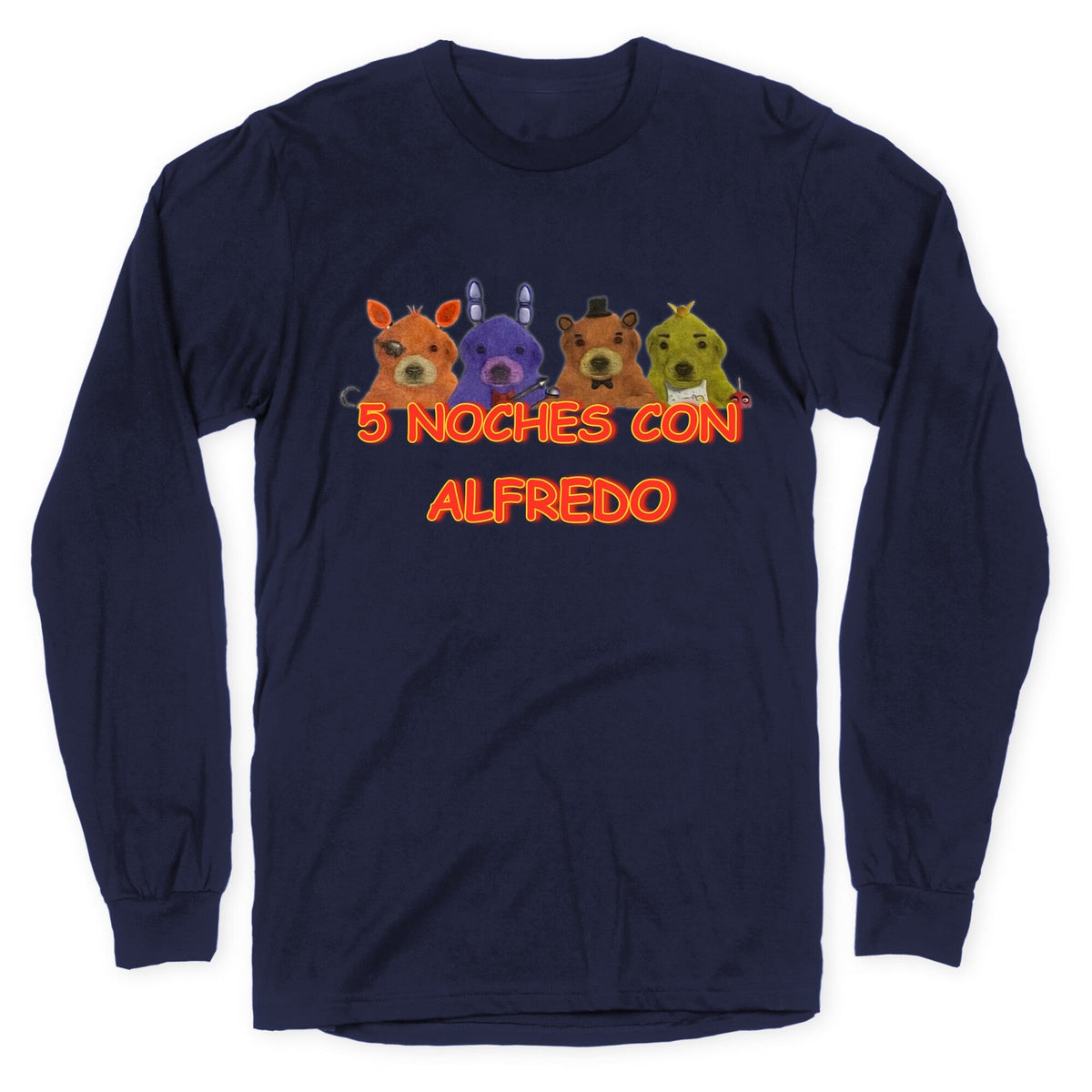 5 Noches Con Alfredo Longsleeve Tee Unisex