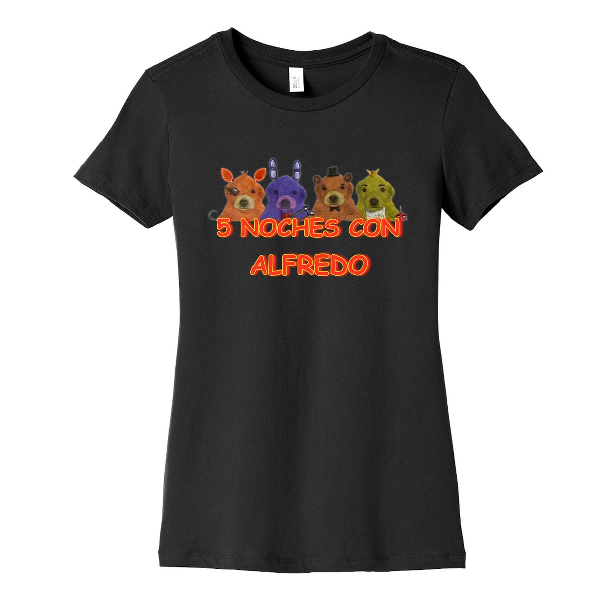 5 Noches Con Alfredo Womens Cotton Tee Unisex