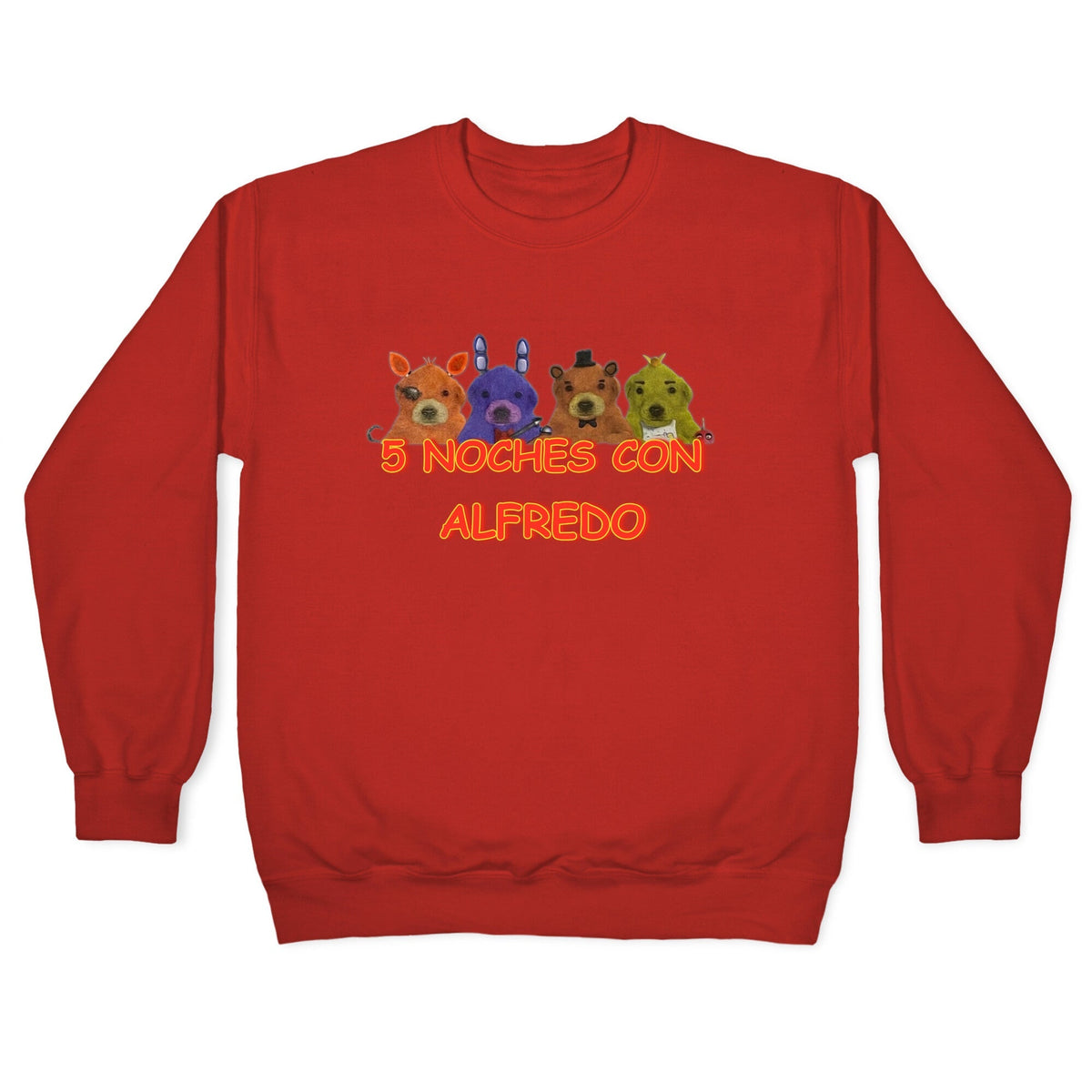 5 Noches Con Alfredo Crewneck Unisex