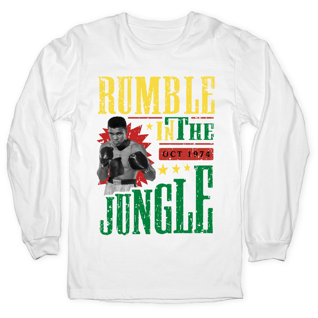 Rumble in the Jungle Longsleeve Tee Unisex