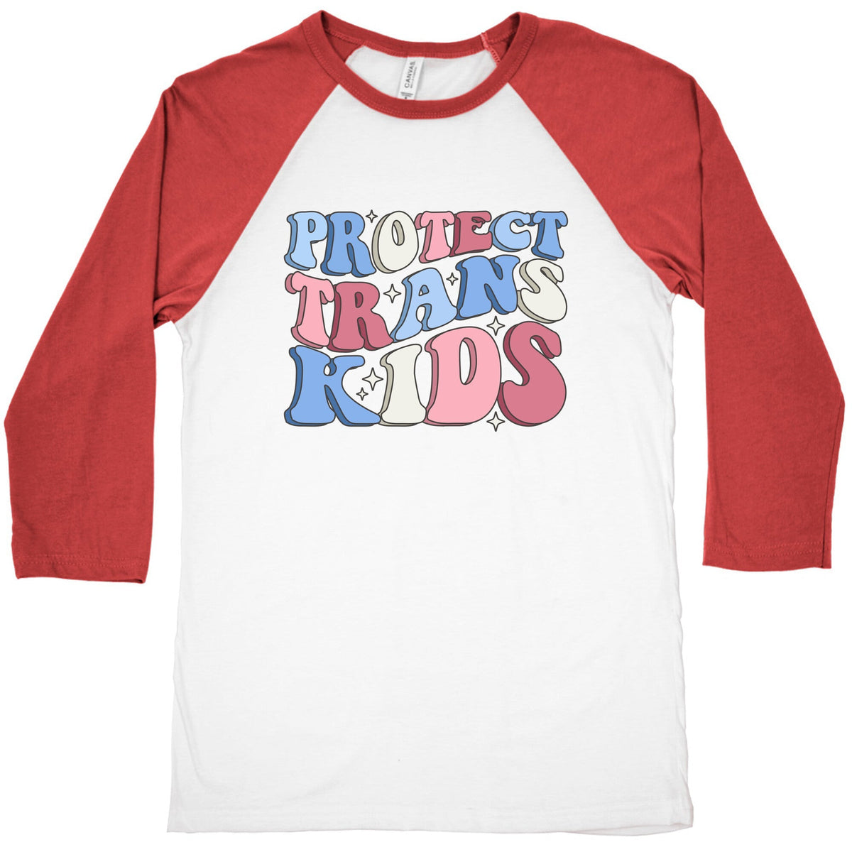 Protect Trans Kids Baseball Tee Unisex