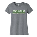 dont blame me im from massachusetts Womens Cotton Tee Unisex