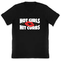 Hot Girls Hit Curbs V-Neck Unisex