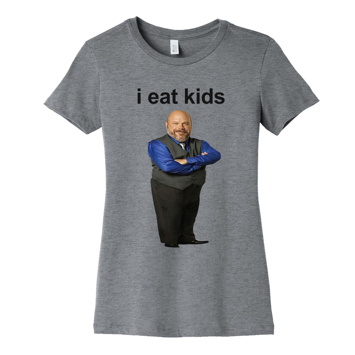 I Eat Kids Womens Cotton Tee Unisex