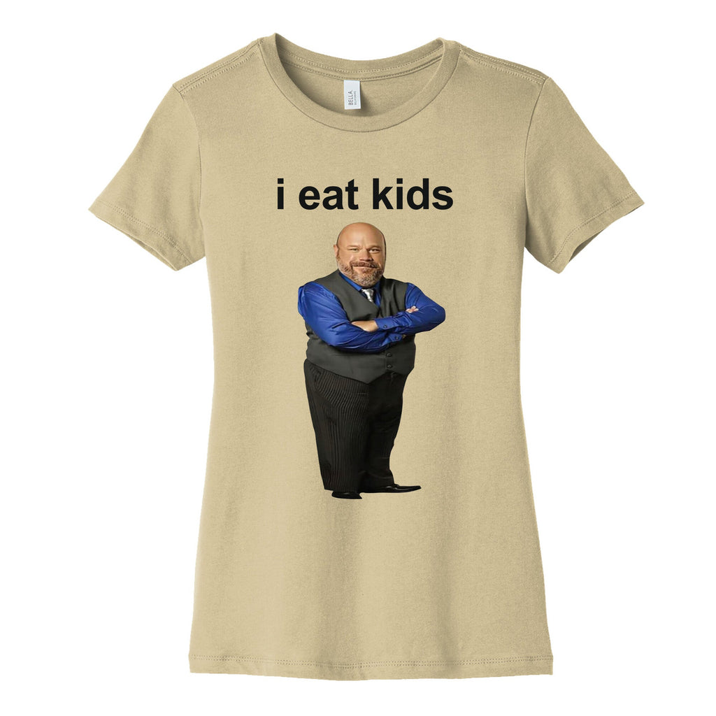I Eat Kids Womens Cotton Tee Unisex