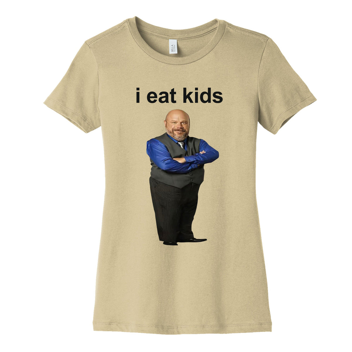 I Eat Kids Womens Cotton Tee Unisex