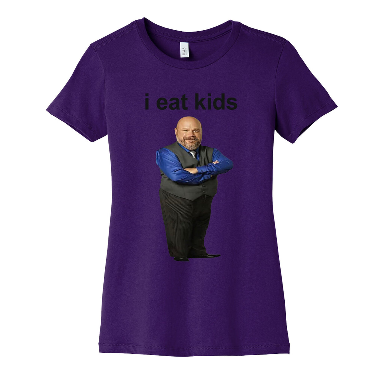 I Eat Kids Womens Cotton Tee Unisex