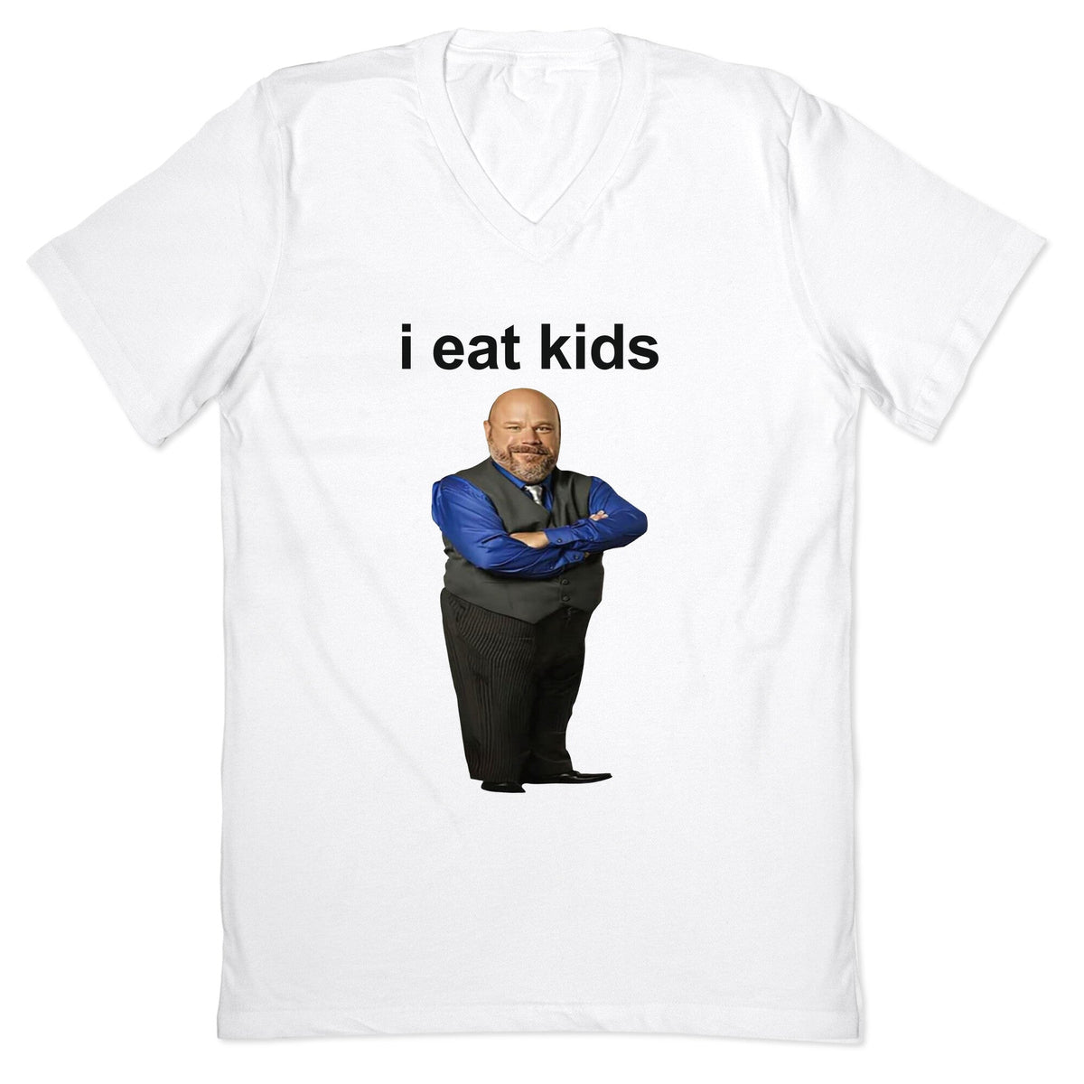 I Eat Kids V-Neck Unisex