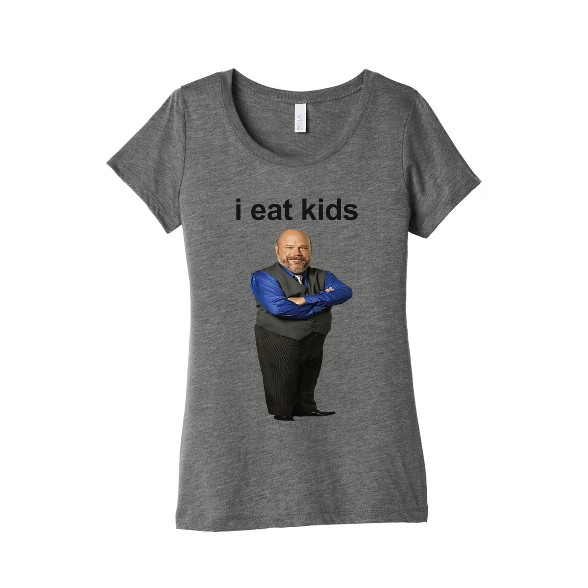 I Eat Kids Womens Triblend Tee Unisex