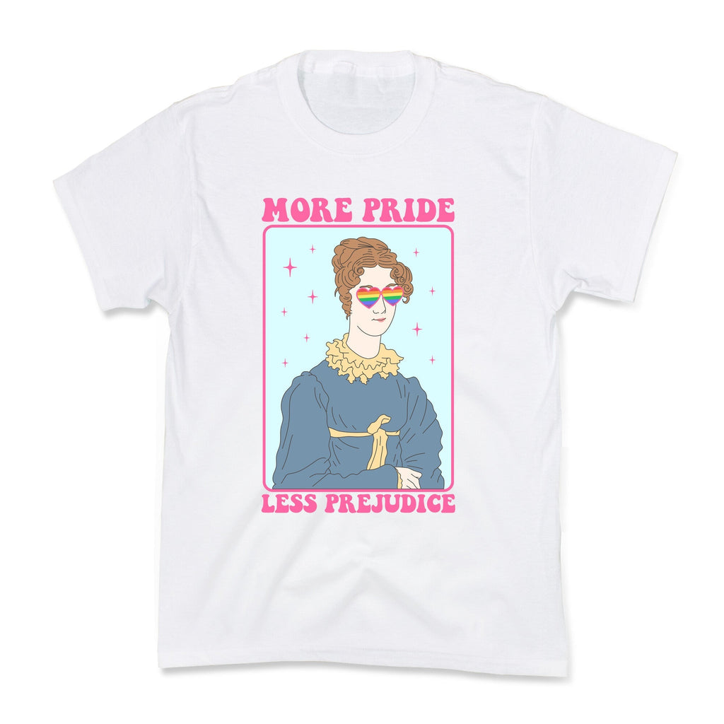 More Pride Less Prejudice Kids Tee Unisex