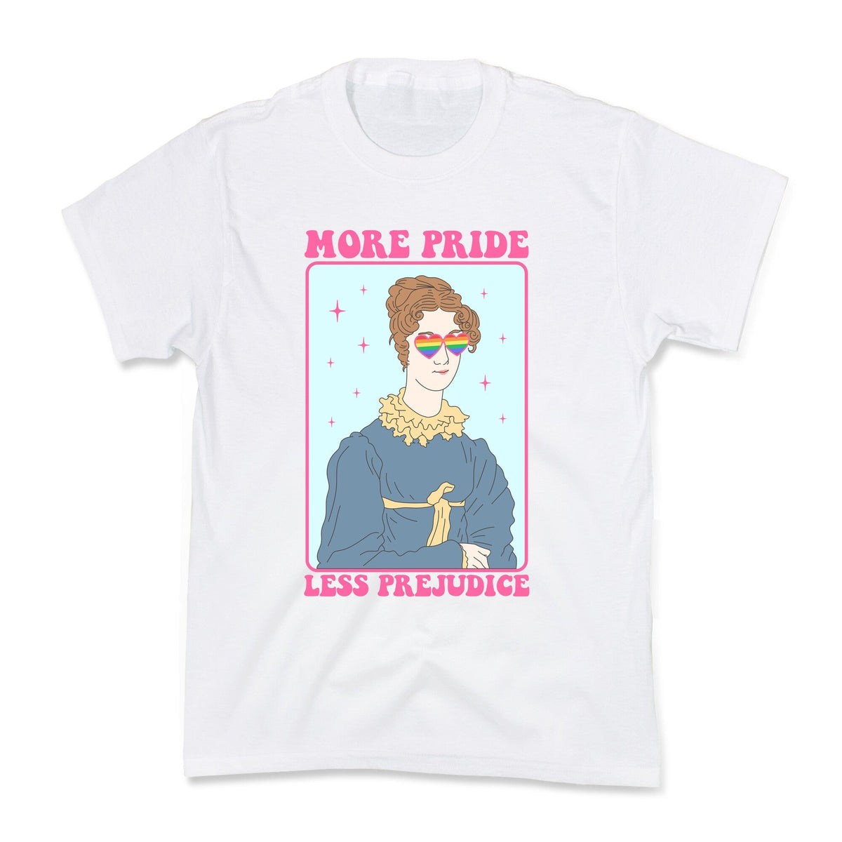 More Pride Less Prejudice Kids Tee Unisex