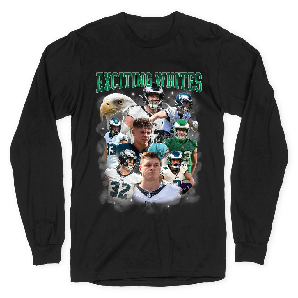Exciting Whites Longsleeve Tee Unisex