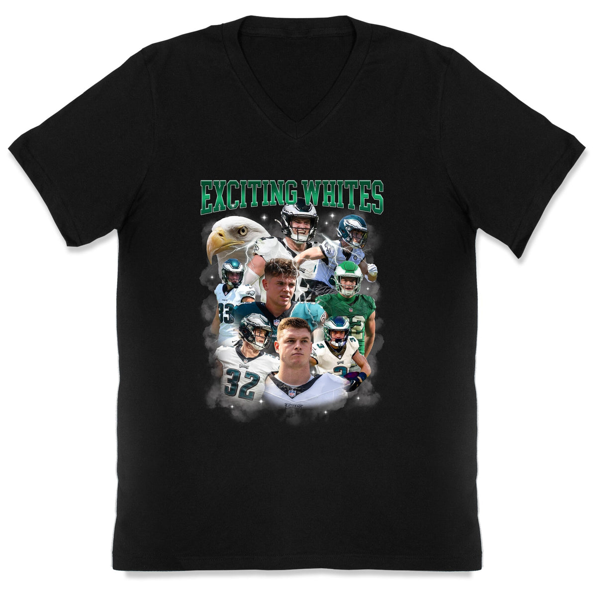 Exciting Whites V-Neck Unisex