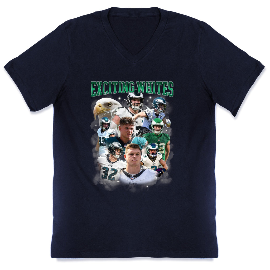 Exciting Whites V-Neck Unisex