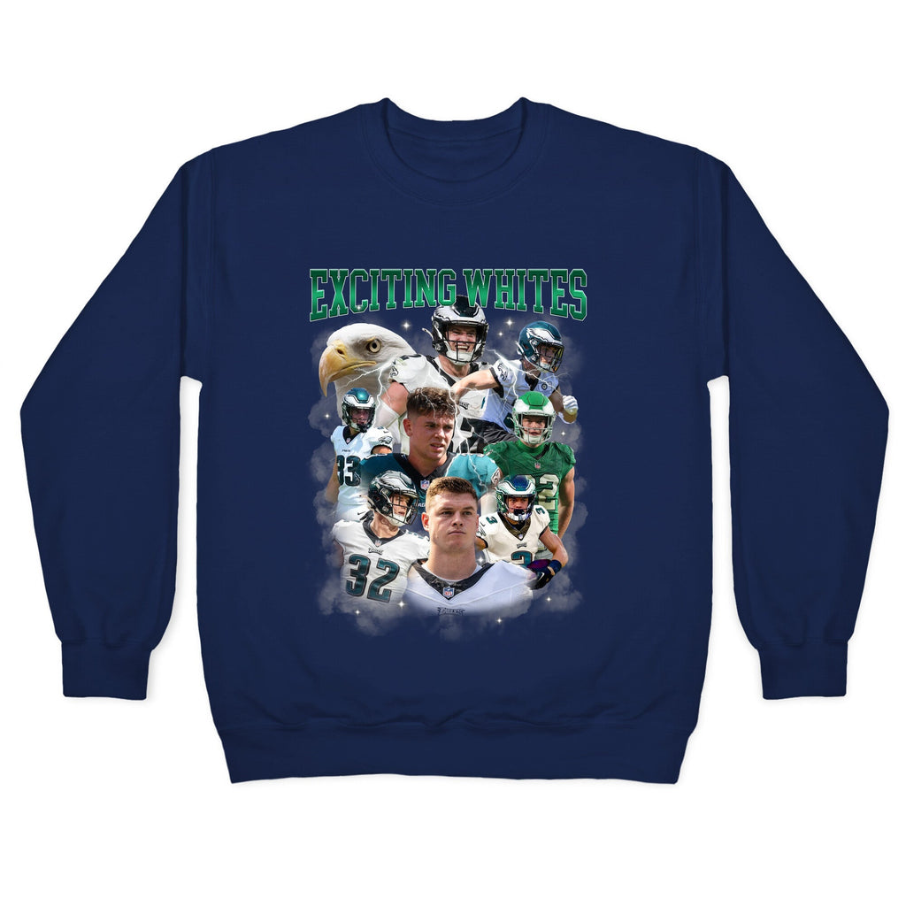 Exciting Whites Crewneck Unisex