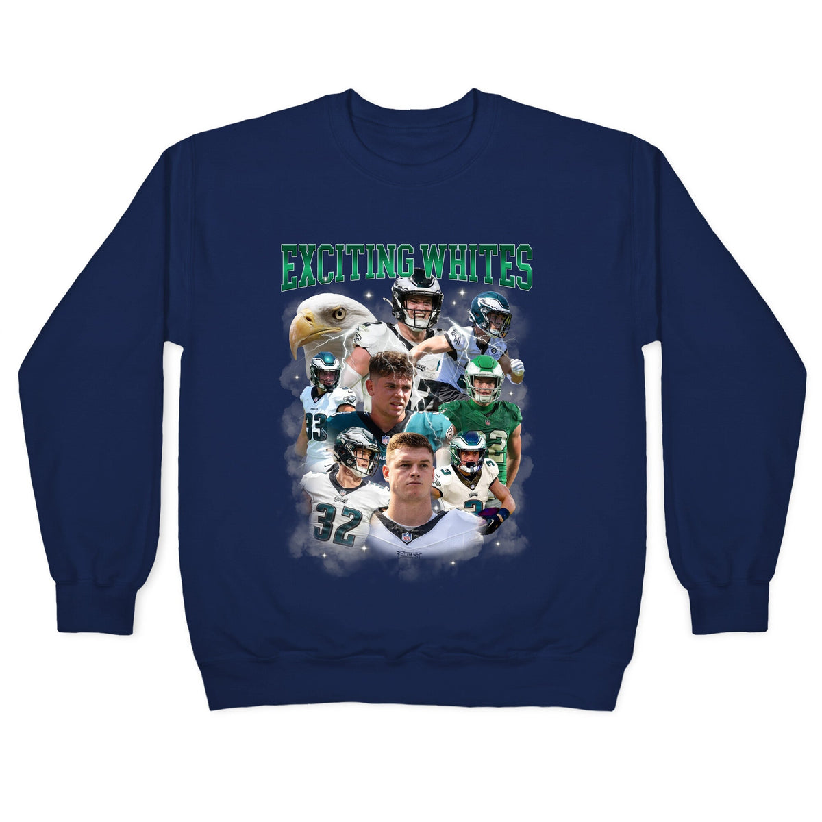 Exciting Whites Crewneck Unisex