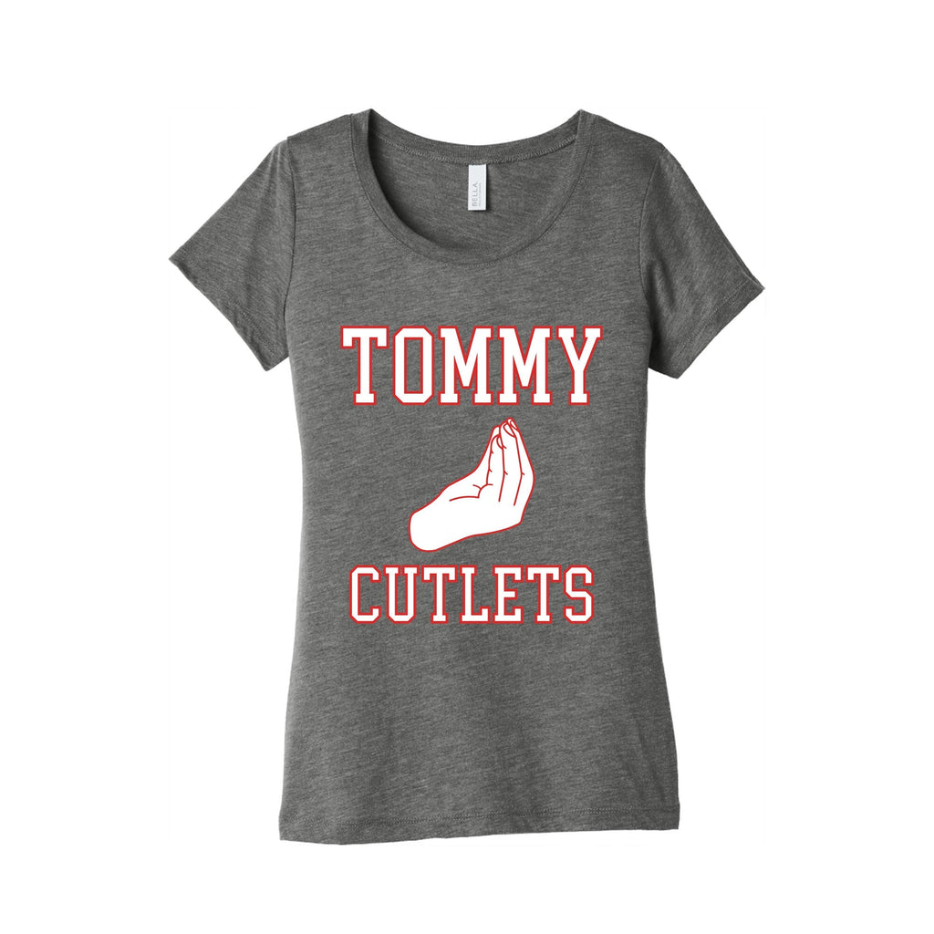 Tommy Cutlets Womens Triblend Tee Unisex