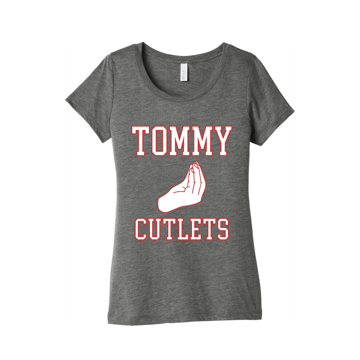 Tommy Cutlets Womens Triblend Tee Unisex