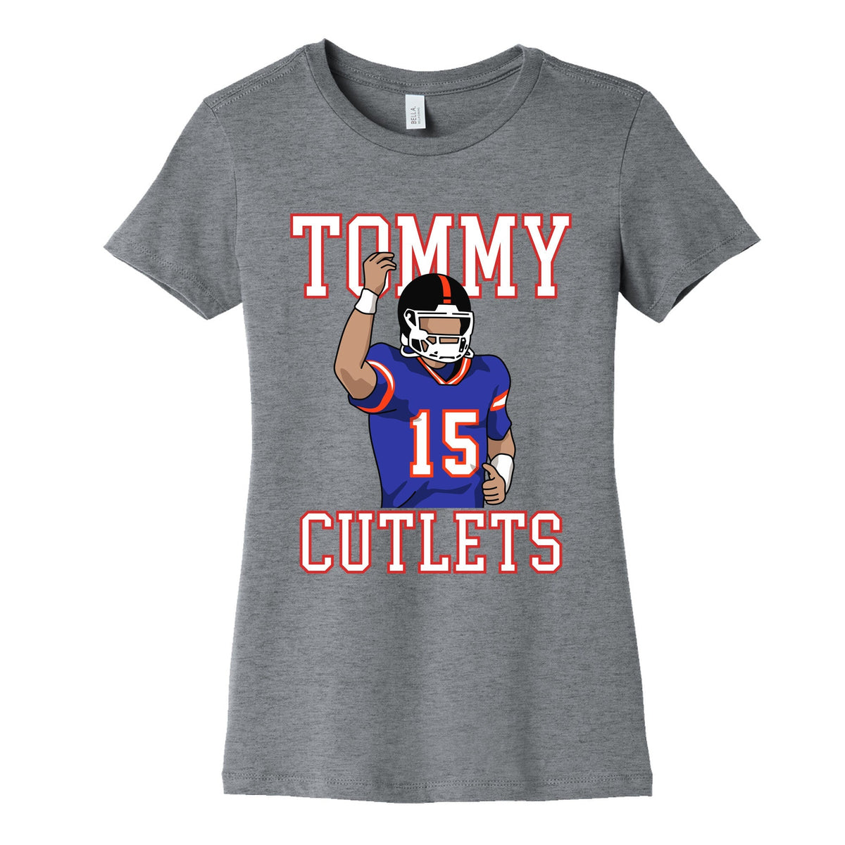 Tommy Cutlets DeVito Womens Cotton Tee Unisex