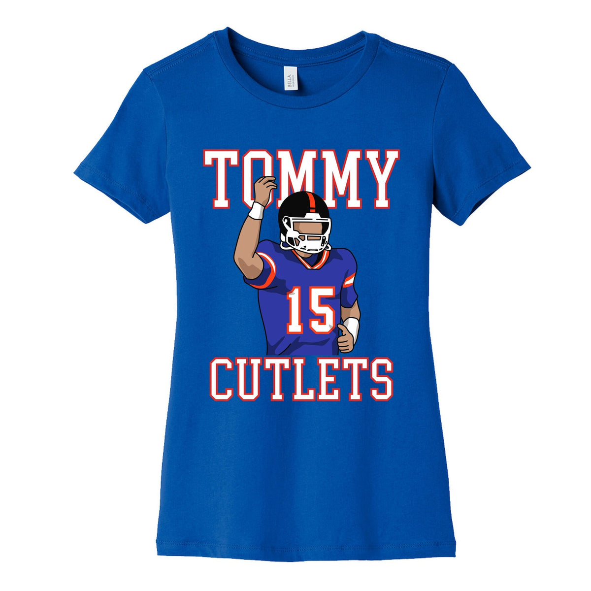 Tommy Cutlets DeVito Womens Cotton Tee Unisex
