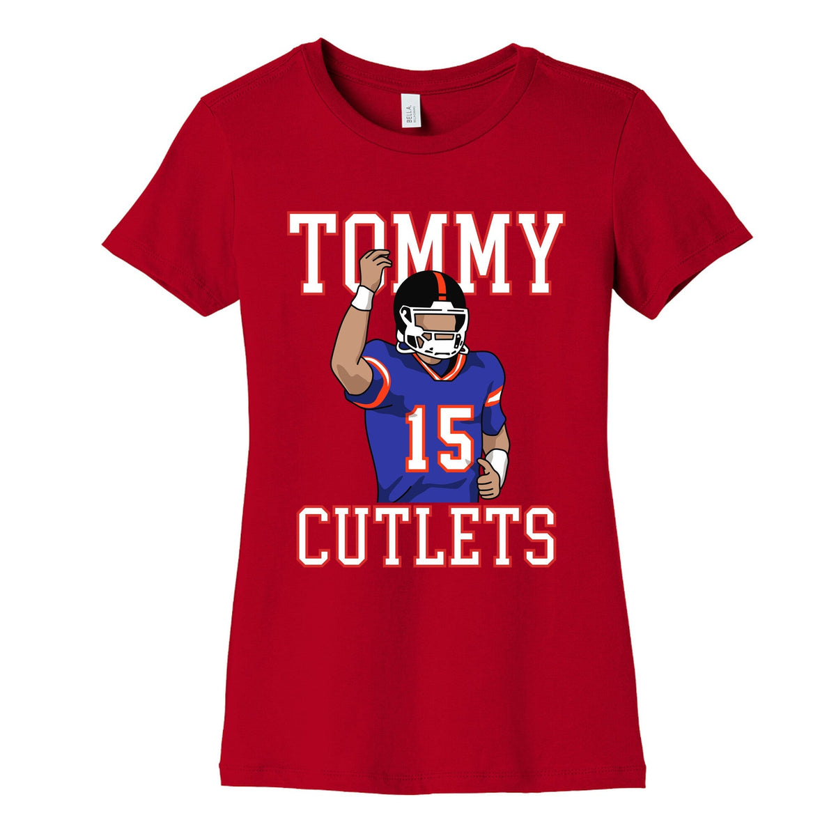 Tommy Cutlets DeVito Womens Cotton Tee Unisex