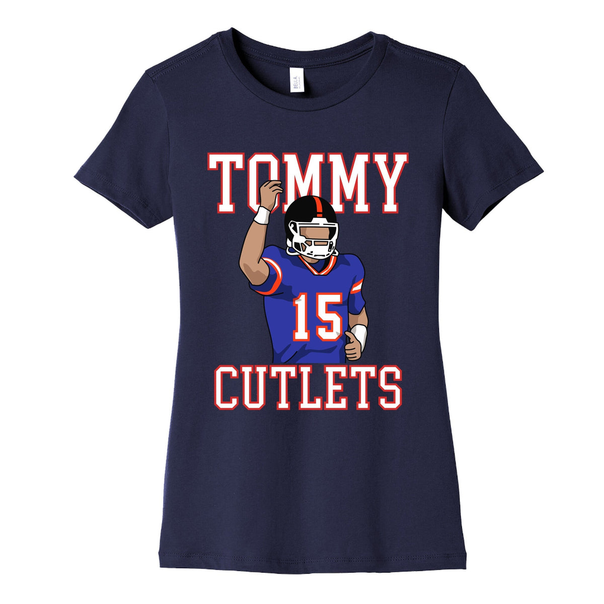 Tommy Cutlets DeVito Womens Cotton Tee Unisex