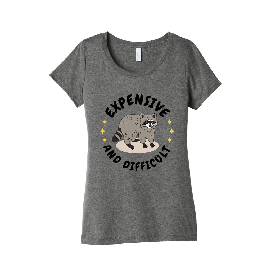 Expensive and Difficult Trash Animal Womens Triblend Tee Unisex