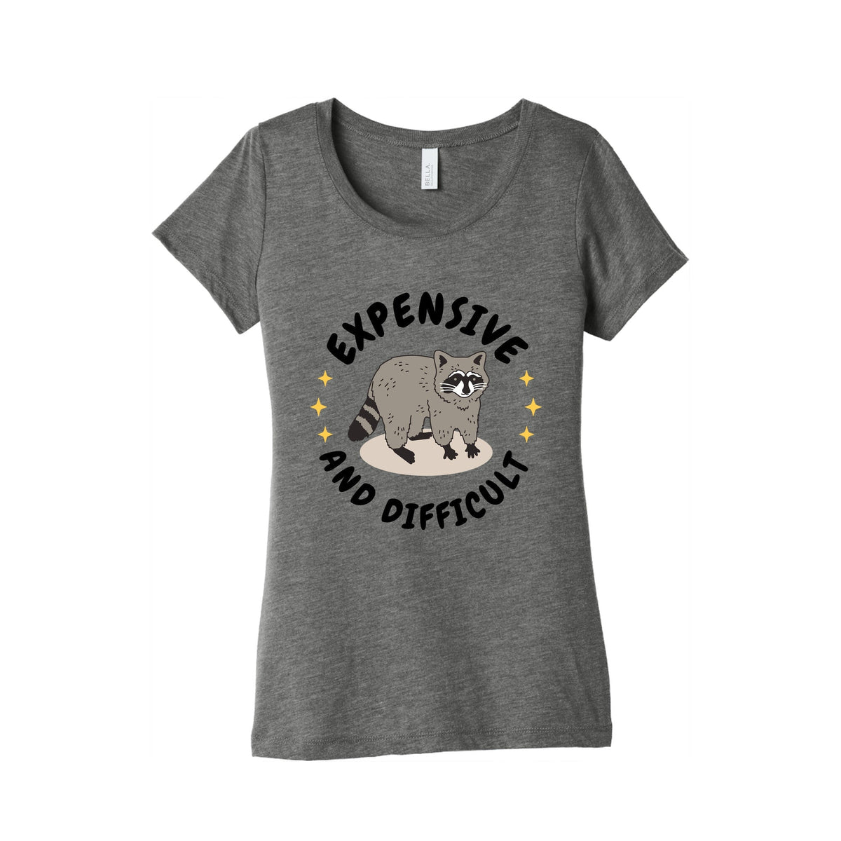 Expensive and Difficult Trash Animal Womens Triblend Tee Unisex