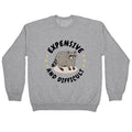 Expensive and Difficult Trash Animal Crewneck Unisex