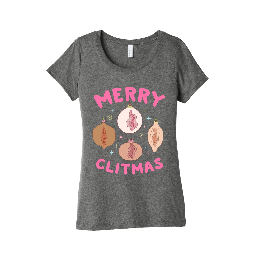 Merry Clitmas Womens Triblend Tee Unisex