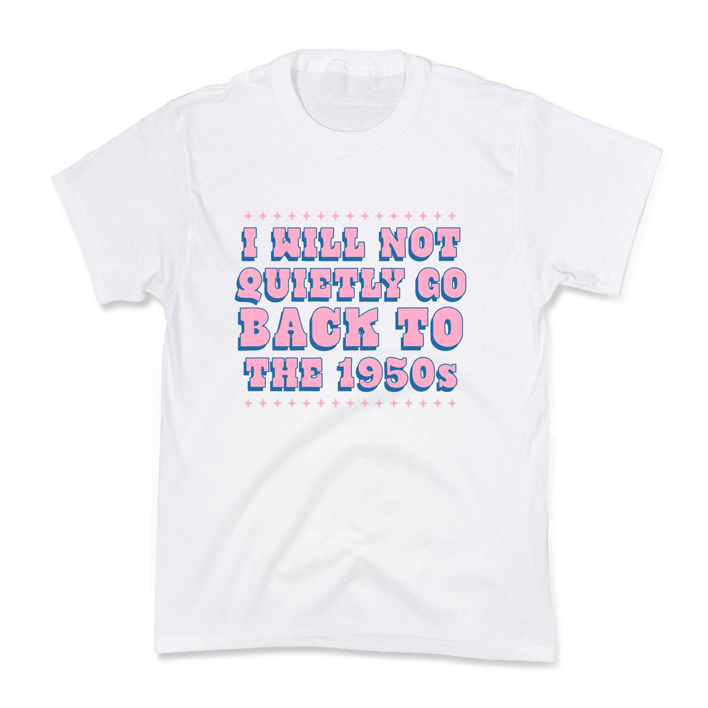 Back to the 1950s Kids Tee Unisex