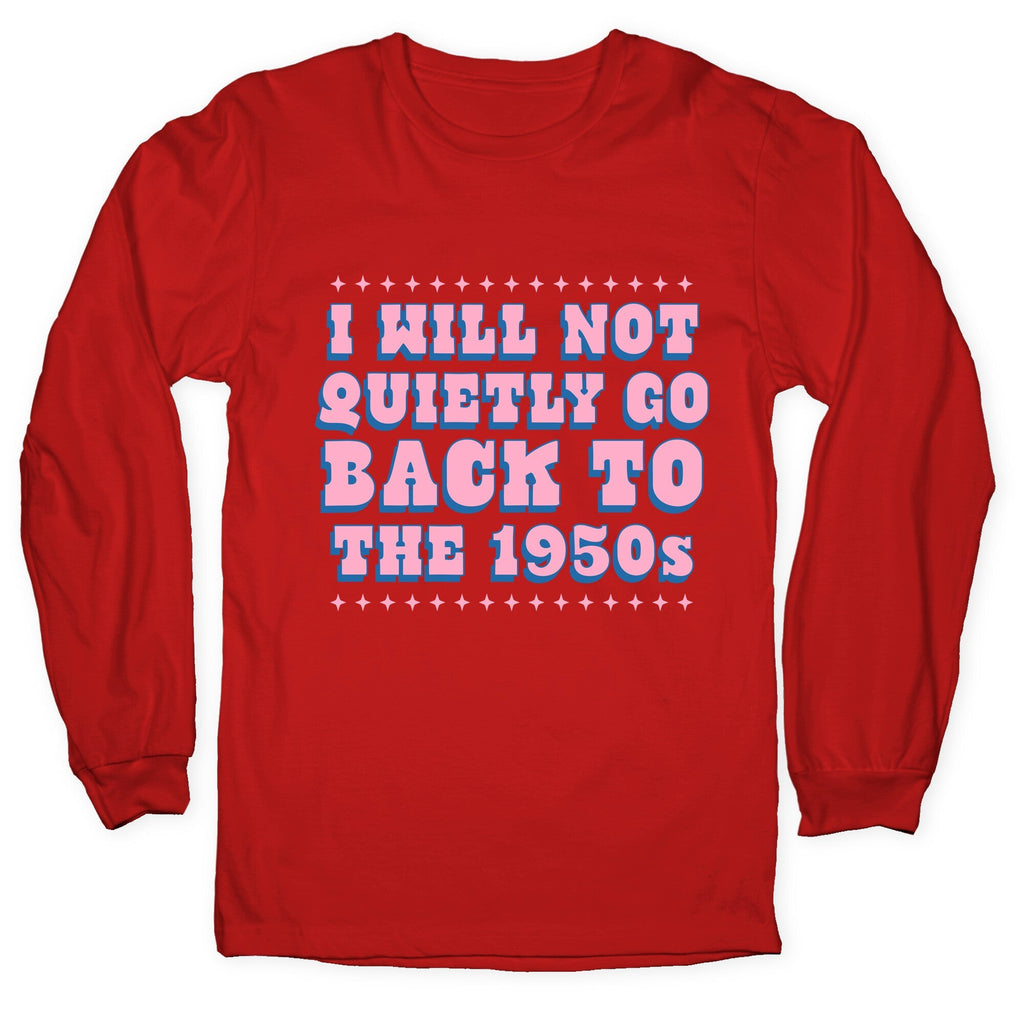 Back to the 1950s Longsleeve Tee Unisex