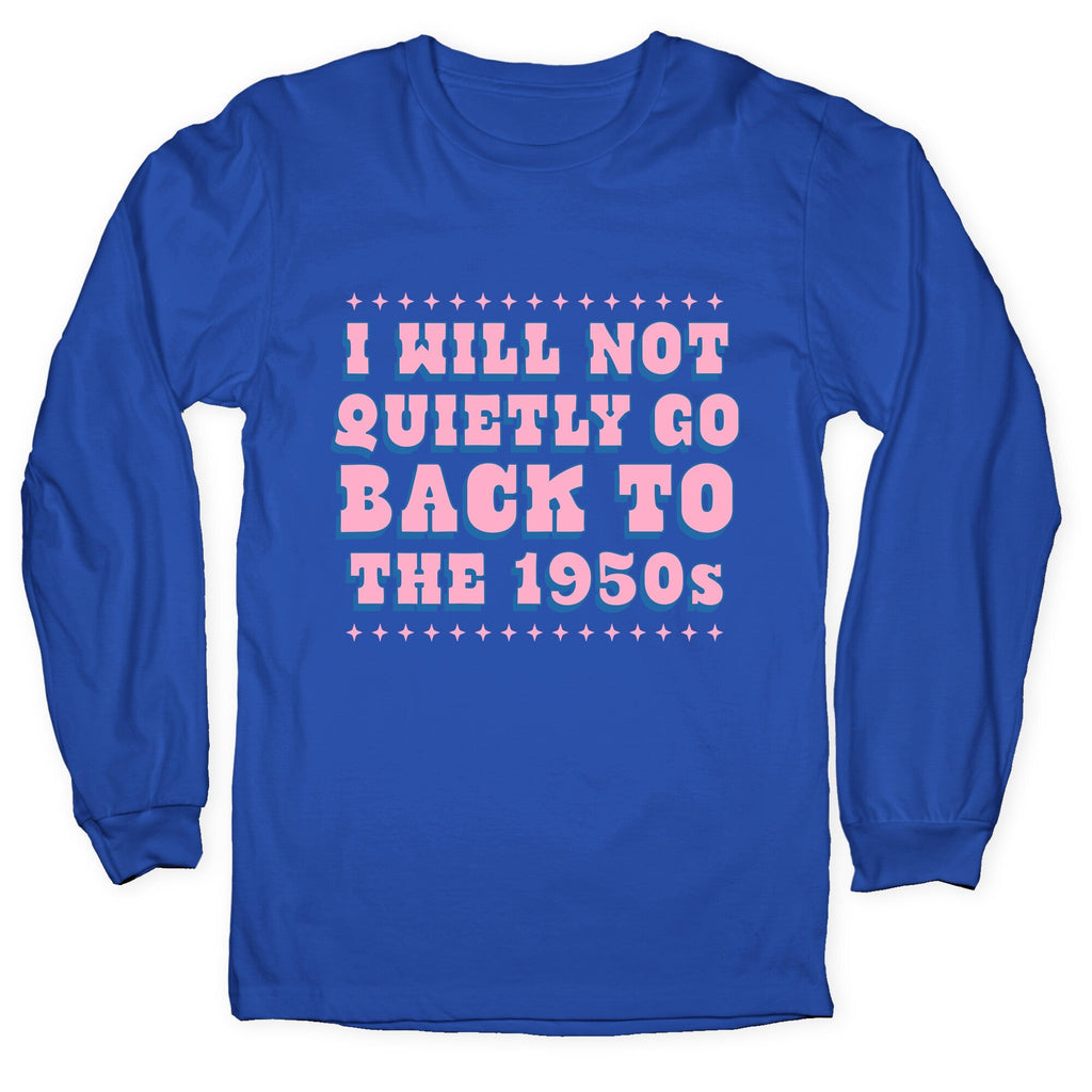 Back to the 1950s Longsleeve Tee Unisex