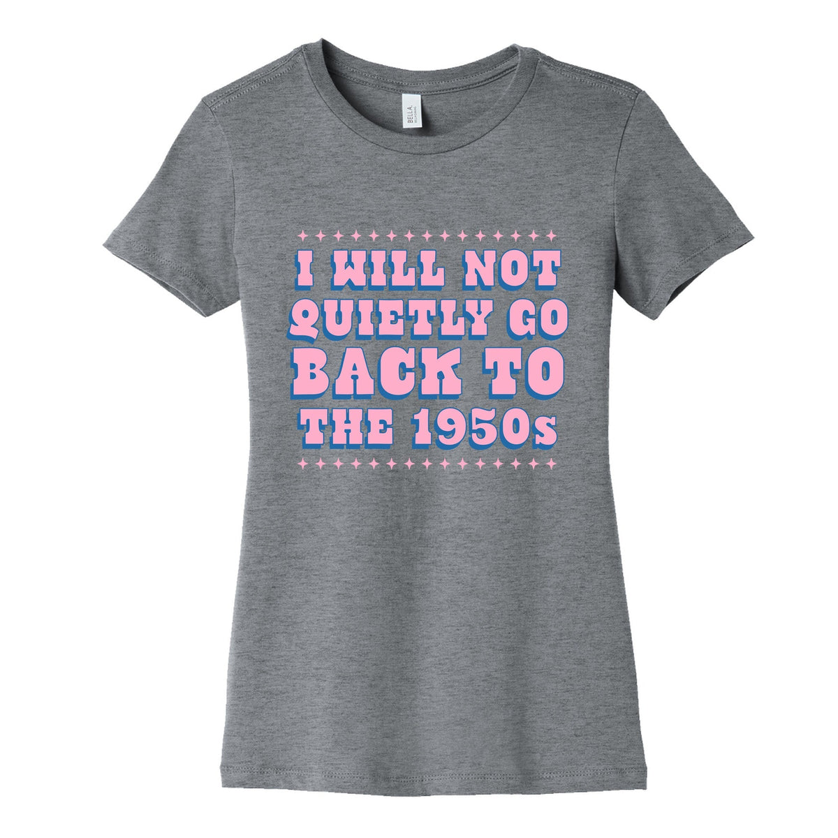Back to the 1950s Womens Cotton Tee Unisex