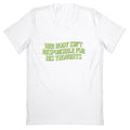Her Body Isnt Responsible for His Thoughts V-Neck Unisex