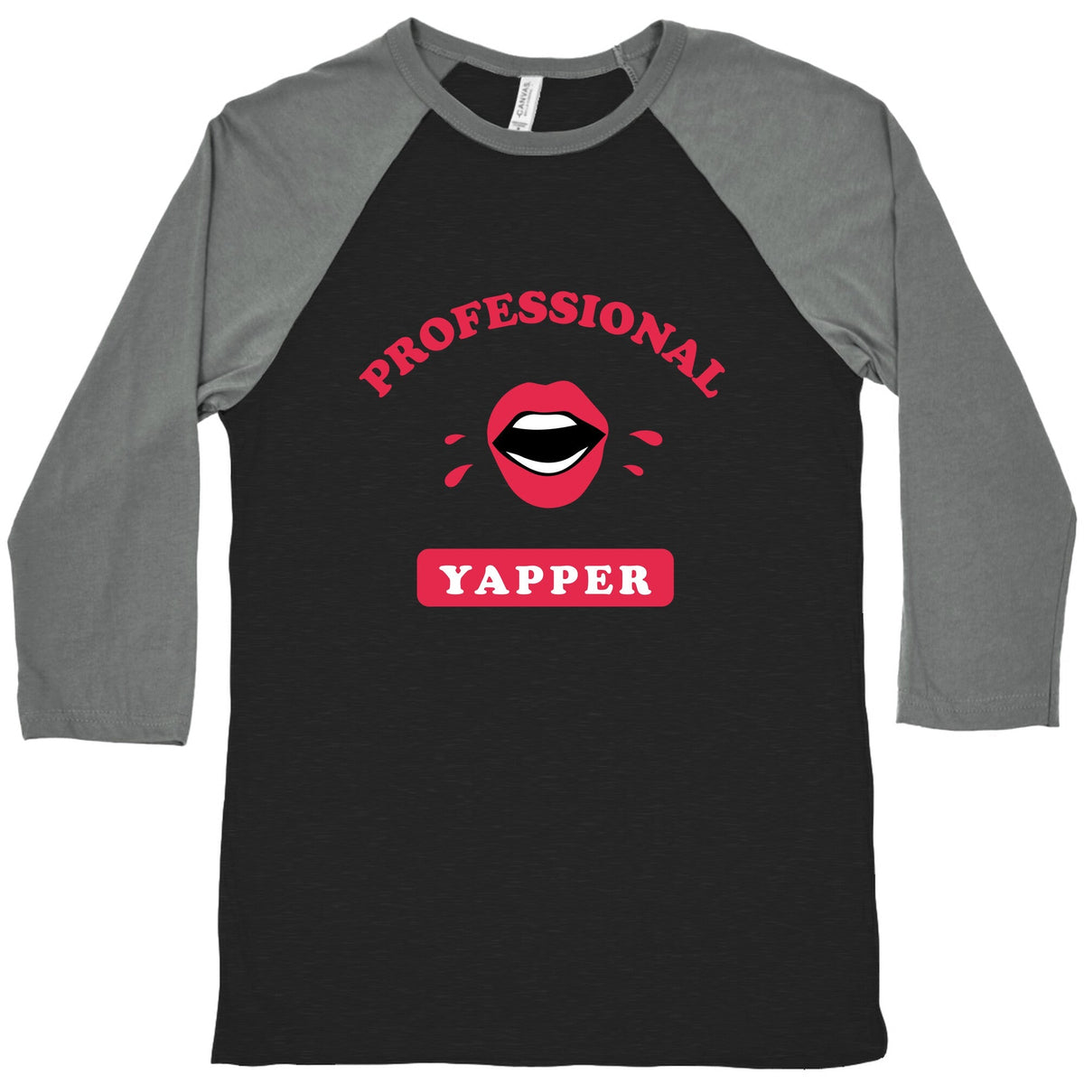 Professional Yapper Baseball Tee Unisex