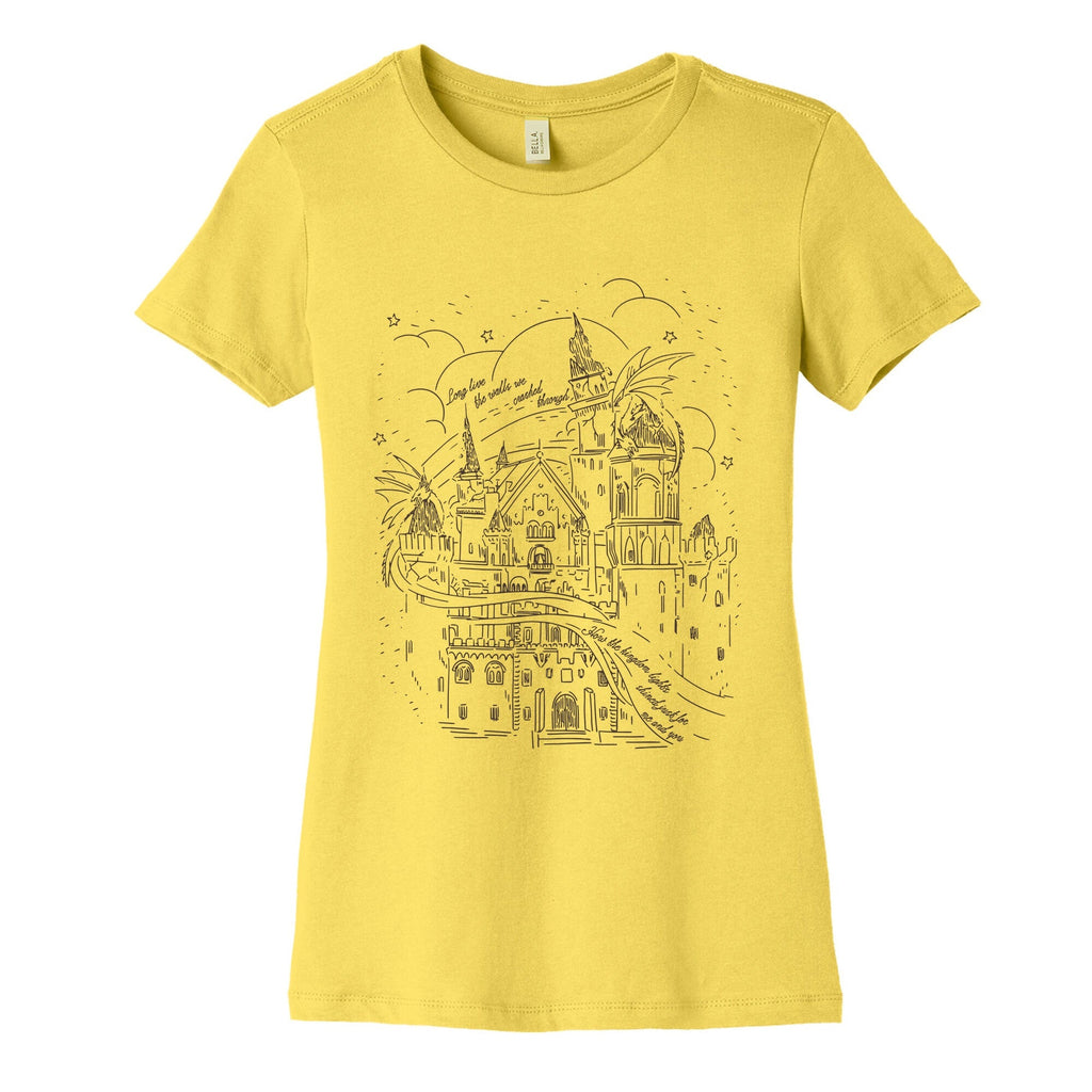 How the Kingdom Lights Shined Womens Cotton Tee Unisex